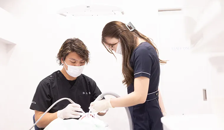 術前準備｜シティデンタルクリニック そよらリーフシティ市川